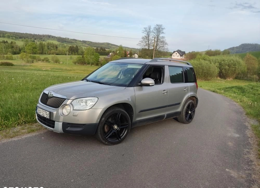 Skoda Yeti cena 25500 przebieg: 332125, rok produkcji 2009 z Bełchatów małe 29